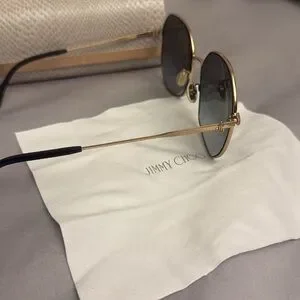 Jimmy Choo Astra Geometric Frame Sunglasses Jimmy Choo ASTRA/F/SK - 000 9O Rose Gold | Sunglasses Woman main image 4